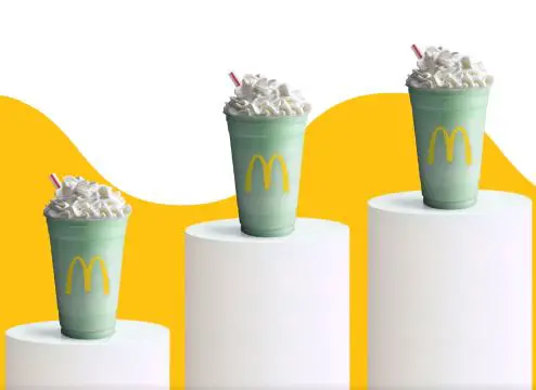 McDonalds Shamrock Shake for St. Patricks Day
