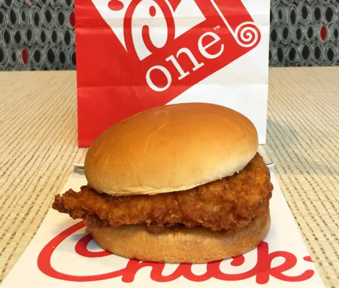 Chick-fil-A chicken sandwich